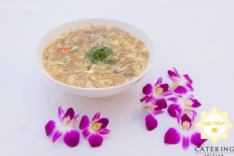 Soup tóc tiên hải sản