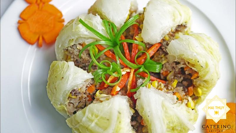 Canh bắp cải dồn thịt