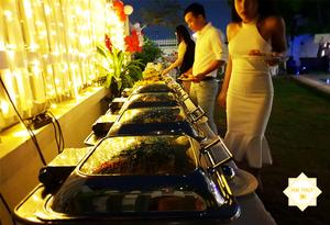 Dịch vụ tổ chức tiệc cưới với phong cách buffet ấn tượng