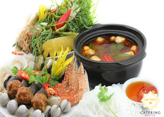 Lẩu hải sản đồng quê 