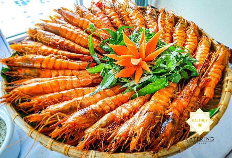 Món Tôm nướng muối ớt