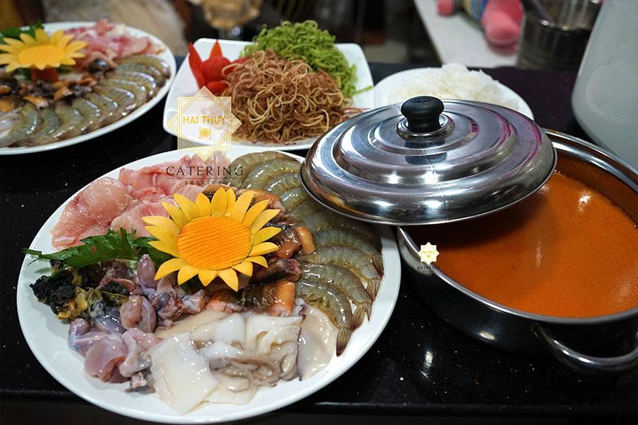 Lẩu hải sản đồng quê 