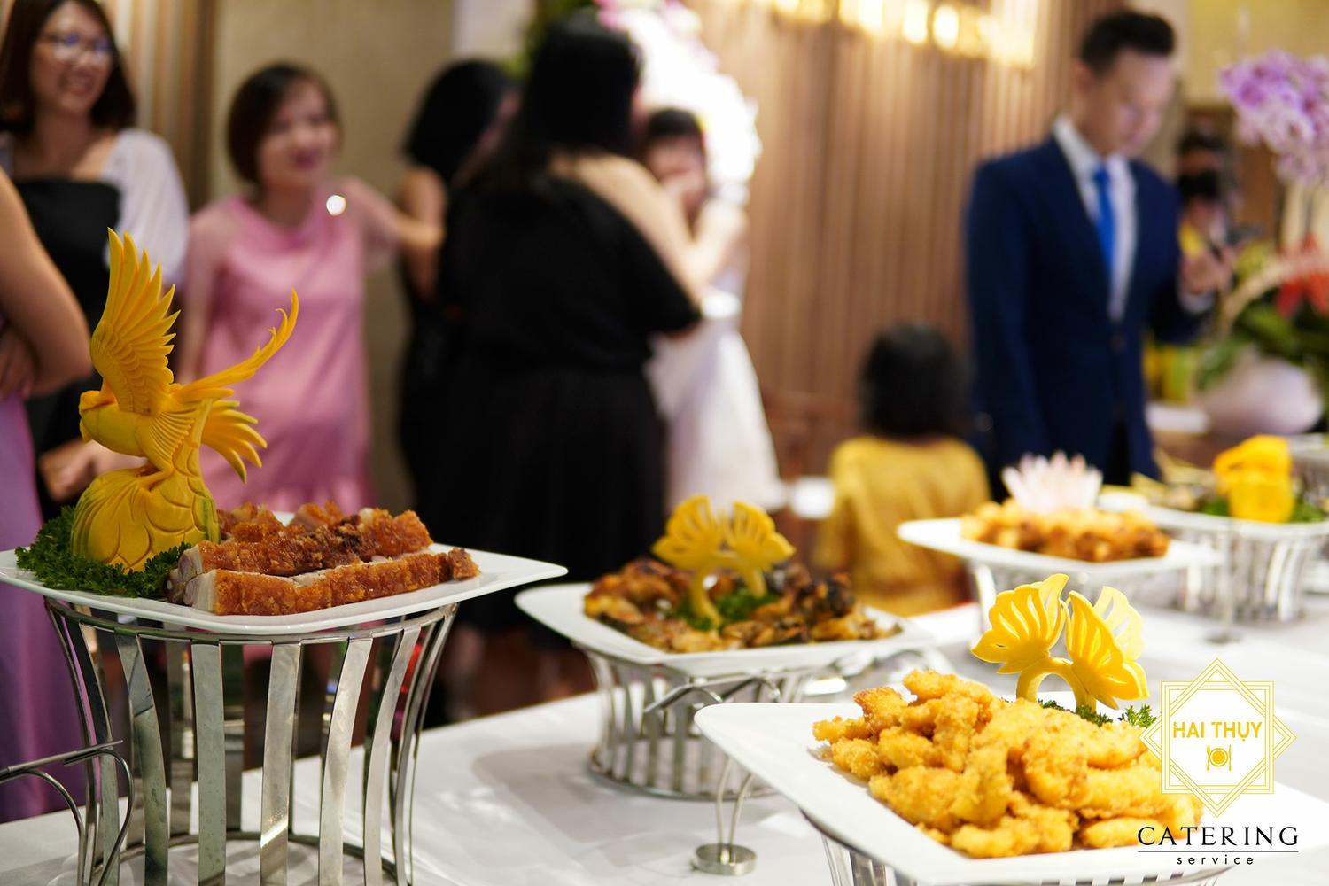 Tiệc lưu động luôn mang những sự tiện lợi tối ưu