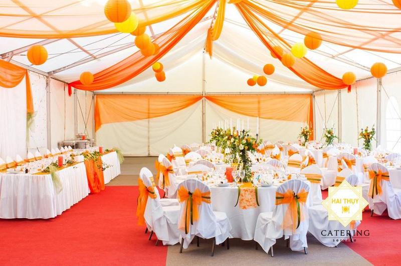 Tiệc outside catering - Wedding catering 