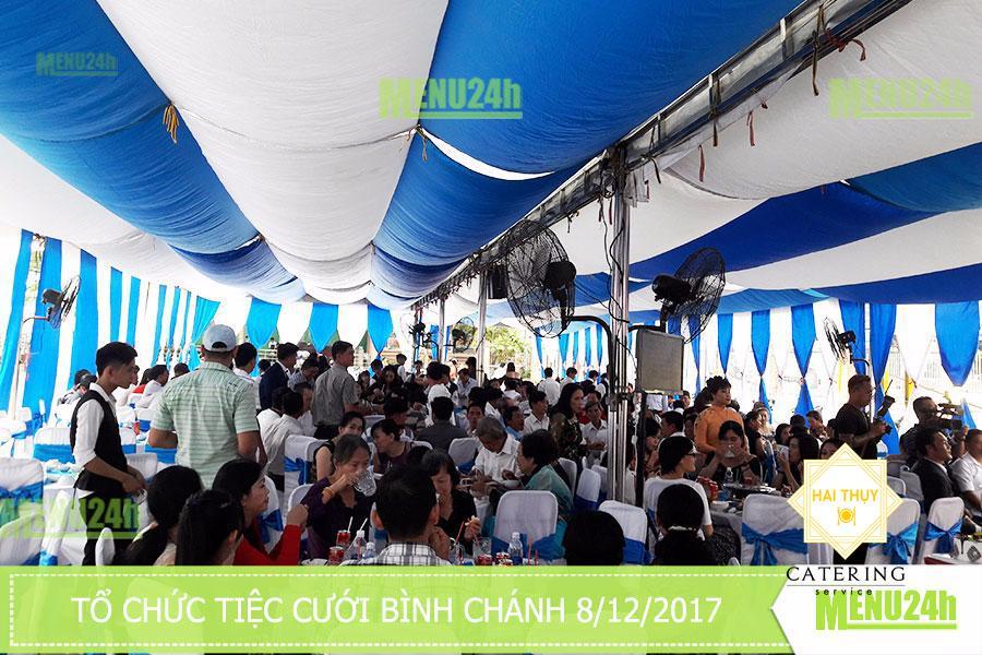Tổ chức tiệc cưới lưu động 8/12/2017 Tân Túc - Bình Chánh