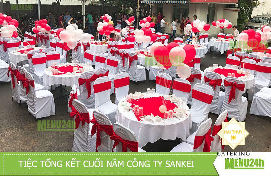 Tổ chức tiệc cuối năm tại công ty SanKei