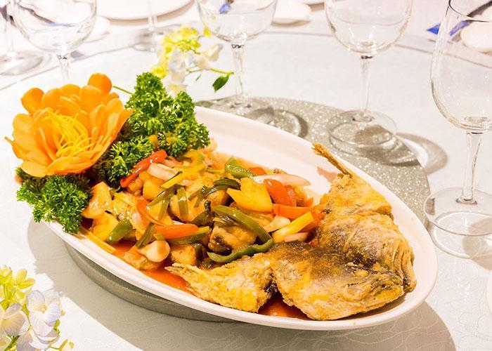 Các món ăn trong thực đơn đặt tiệc tại nhà