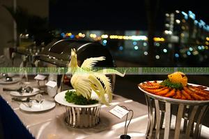 Bàn tiệc buffet thơm ngon tươm tất