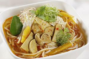 Học cách làm món bún lạc xá