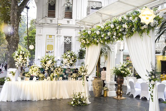 Dịch vụ đặt tiệc đám cưới tại gia chuyên nghiệp, uy tín