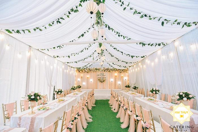 Dịch vụ đặt tiệc đám cưới tại gia chuyên nghiệp, uy tín