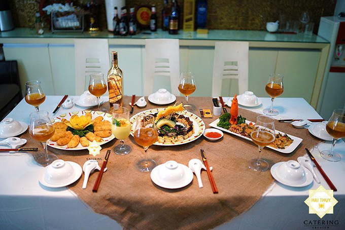 Dịch vụ đặt tiệc tại nhà tại quận 1 Hồ Chí Minh