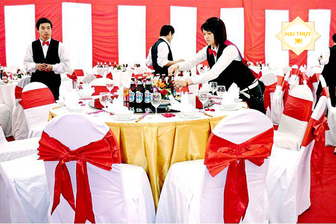 Dịch vụ nấu tiệc đám cưới tại nhà của Menu24h