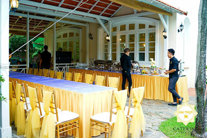 Ưu điểm của tiệc buffet ngoài trời 