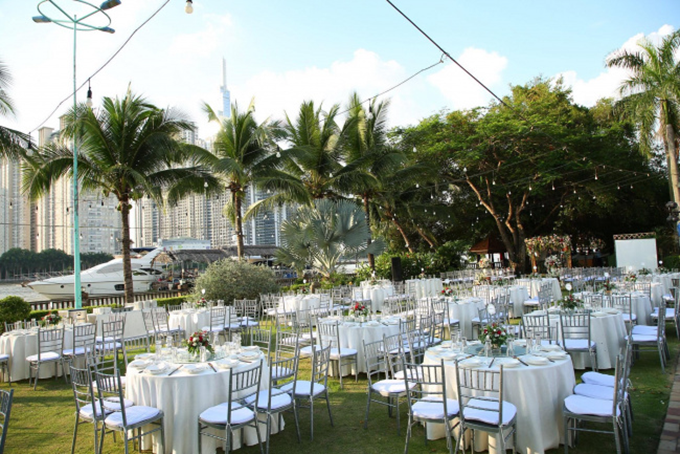 3 điểm tổ chức tiệc cưới ngoài trời chuyên nghiệp tại Hồ Chí Minh