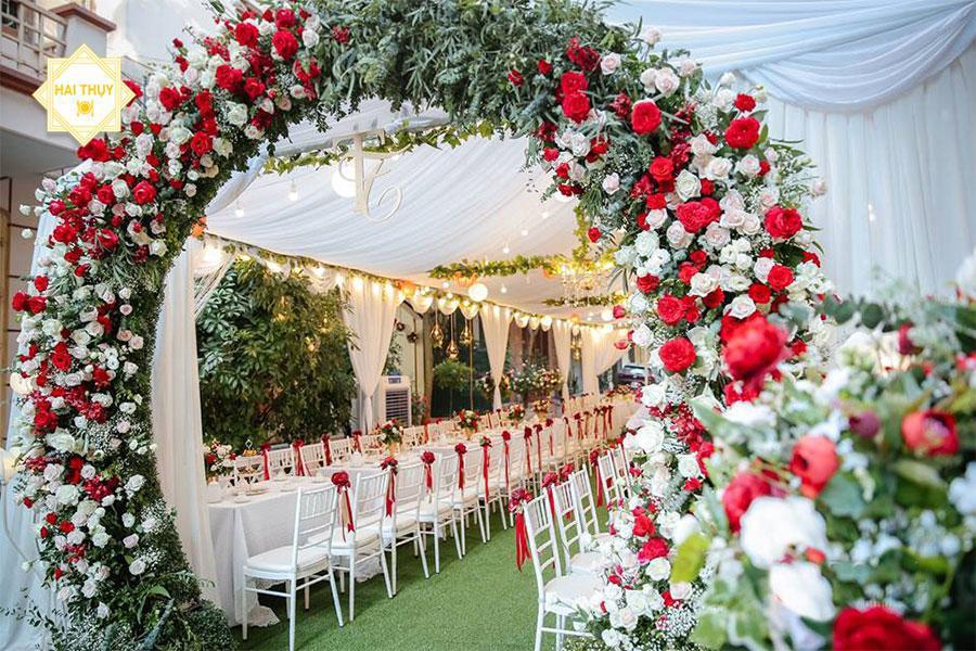 Tổ chức tiệc cưới ngoại thành tại Đa Phước, Bình Chánh