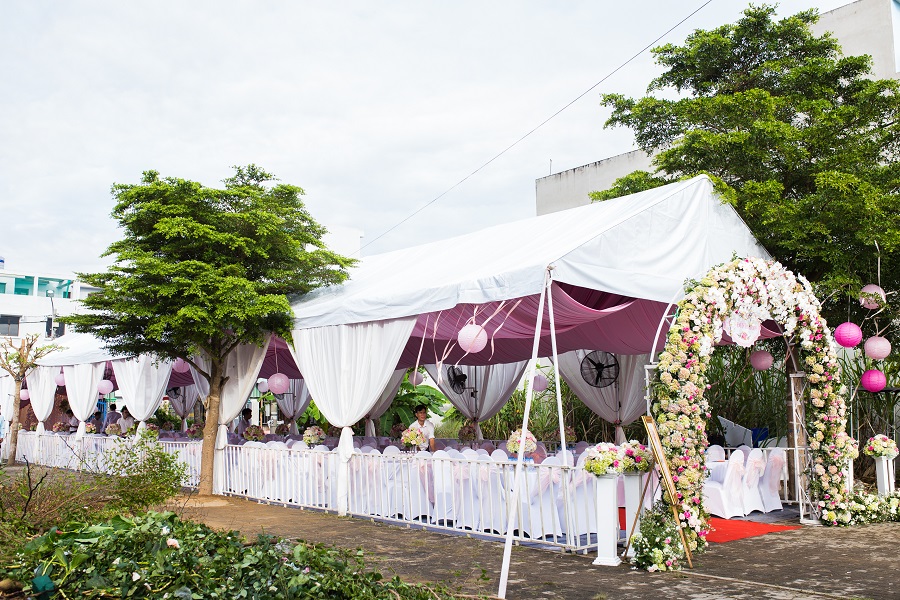 Tổ chức tiệc cưới tại nhà Tp.HCM